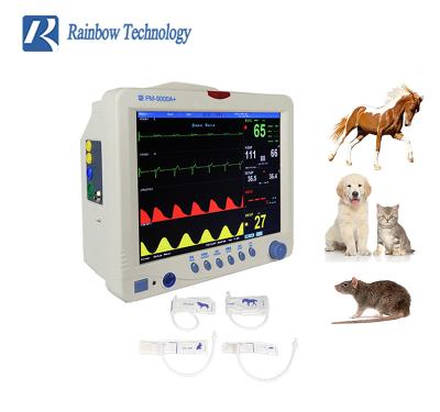 China Wall Mounted Multi Parameter Veterinary Monitor 12.1 Inch For Animal Hospital for sale