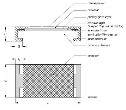 RC0603JR-071ML technical drawing