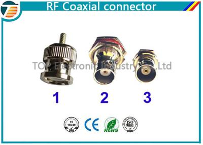 China Straight 75Ω Cable Mount RF Coaxial Connector BNC Connector Plug RG59 for sale