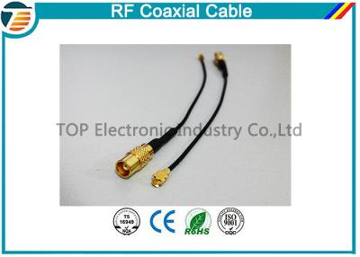 China Cable coaxial al aire libre de banda ancha de ángulo recto del cable coaxial del RF para el coche en venta