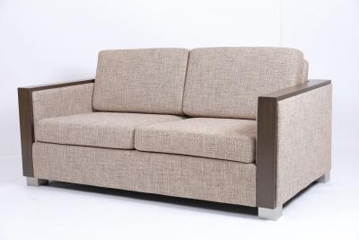 China Tela modificada para requisitos particulares de Sofa Loveseats Combing Wooden Frame de la sala de estar en venta