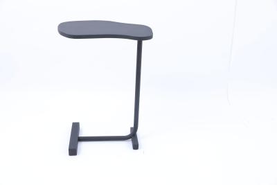 China Custom Size Living Room Grey Metal Side Table NO Folded for sale