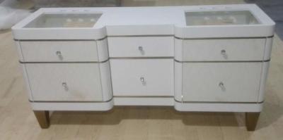 Китай Белый шкаф хранения с ящиками, верхняя часть Bathroom дуба цвета кварца каменная продается