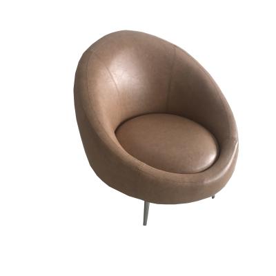 China Popular lounge chair leather with stainless steel leg for wedding party rental furniture,living room sofa for sale