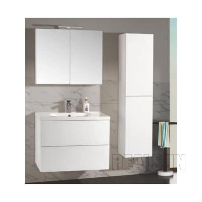 China 42 Inch Contemporary Bathroom Vanities American Style Mdf Floating Wall Sink for sale