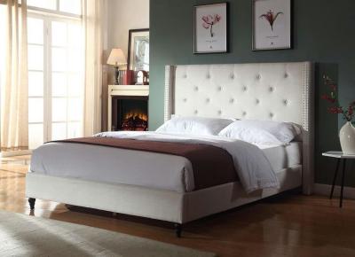 China Contemporary Bed Queen Size King Size Bedroom Furniture KD for sale