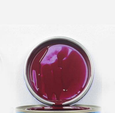 China Purple Red Color Touch Up Car Paint , OEM 2K Metallic Car Paint Lacquer for sale