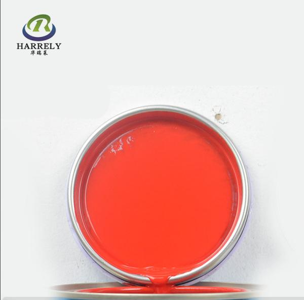 Quality Weather Resistant 1K Acrylic Car Paint Bright Red For Automotive Lacquer Coating for sale