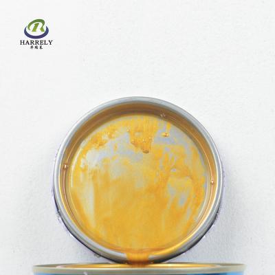 Chine OEM Peinture automobile à perle jaune 1K Spray de réparation Auto-coating liquide à vendre