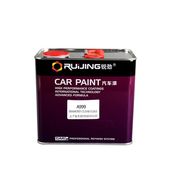 Quality Bright Acrylic Spray Clear Coat , Resin Varnish Brilliant Automotive Clear Coat for sale
