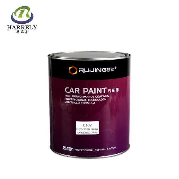 Quality Repairing White Epoxy Primer , ISO14001 Metallic Car Paint Primer for sale