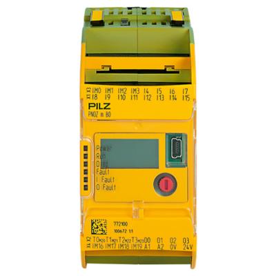 China PILZ 772100 PNOZ Base Unit Safe Digital Inputs Module for sale