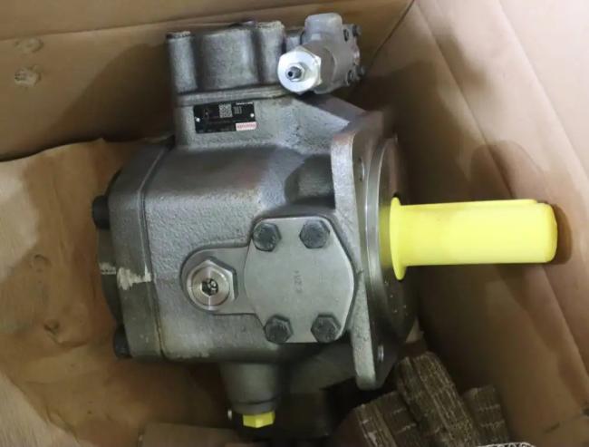 Rexroth PV7 series variable vane pump with industrial mounting configuration