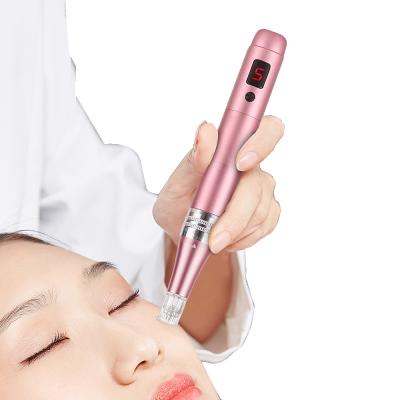 China Professional Wireless Microneedling Pen- Adjustable Micro Needling Professional Derma Pen Microneedle Machine for sale