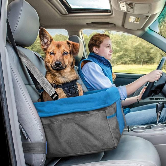 Wholesale Portable Travel Pet Booster Bed Small Puppy Car Seat Covers for Dogs