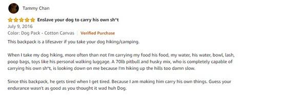 Premium Quality Strong and Sturdy Waterproof Dog Backpack Dog Bag