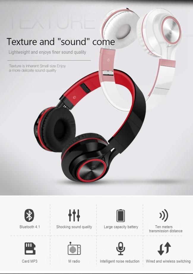 Auricolari Gaming Headphones with Mic Wireless Headphones Ecouteur Earphones Sport Headsets Auriculares