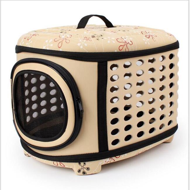Foldable Shoulder Dog Bags Plastic Eco-Friendly Pet Outdoor Carriers
