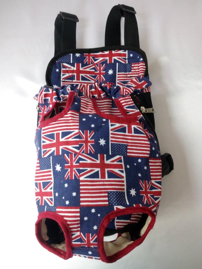 Printing Canvas Front Dog Carrier Pet Outdoor Bags