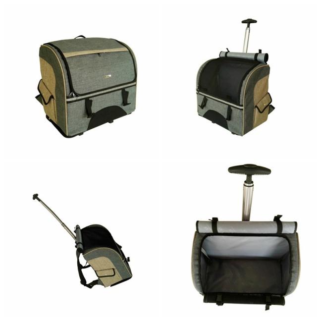 Movable Fashion Pet Shoulder Carrier Portable Outdoor Dog Stroller