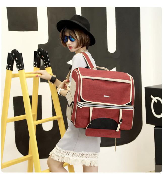 Movable Fashion Pet Shoulder Carrier Portable Outdoor Dog Stroller