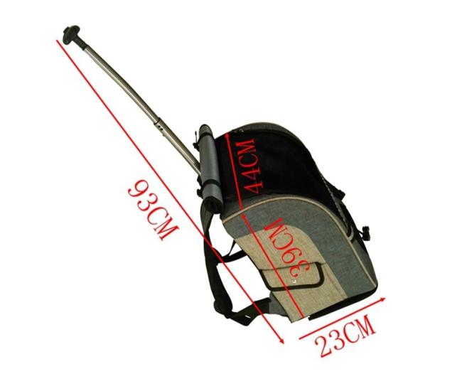 Movable Fashion Pet Shoulder Carrier Portable Outdoor Dog Stroller