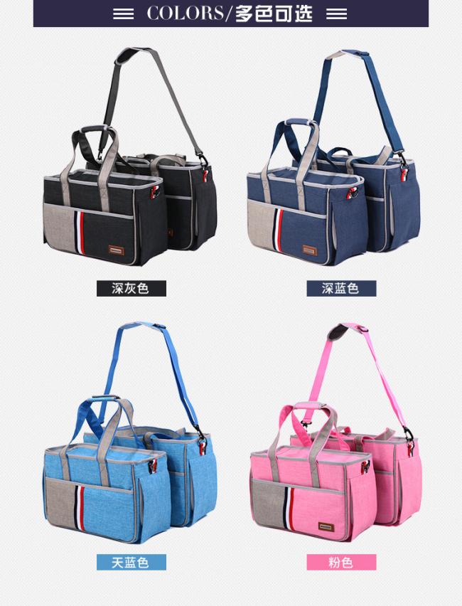 Outdoor Shoulderbag Anti-Resisting Dog Carrier Small Pups Pet Bags