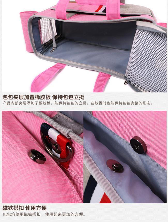 Outdoor Shoulderbag Anti-Resisting Dog Carrier Small Pups Pet Bags