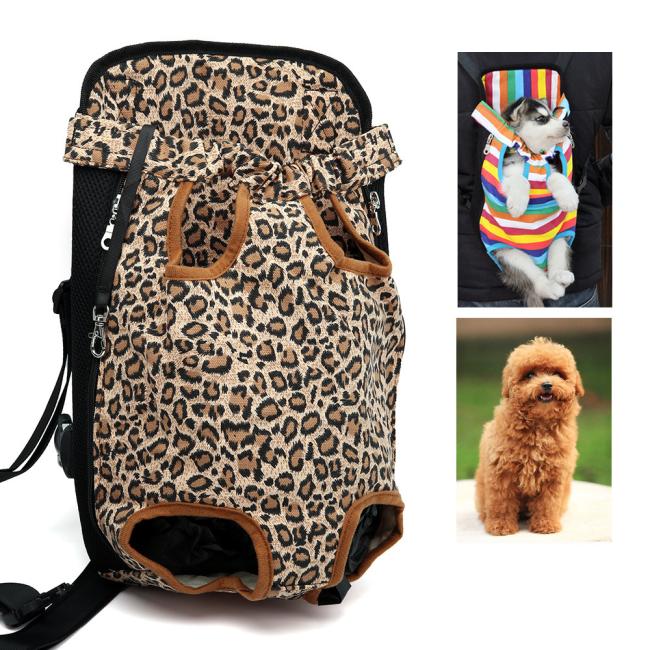 Pet Front Carrier Dog Products Outdoor Mesh Front Pack Bag
