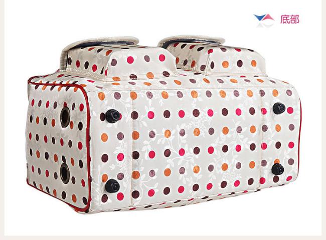 Fashion Dots Outdoor Dog Carrier Portable Pet Supply Pet Bags