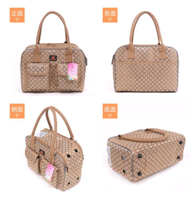Fashion Dots Outdoor Dog Carrier Portable Pet Supply Pet Bags