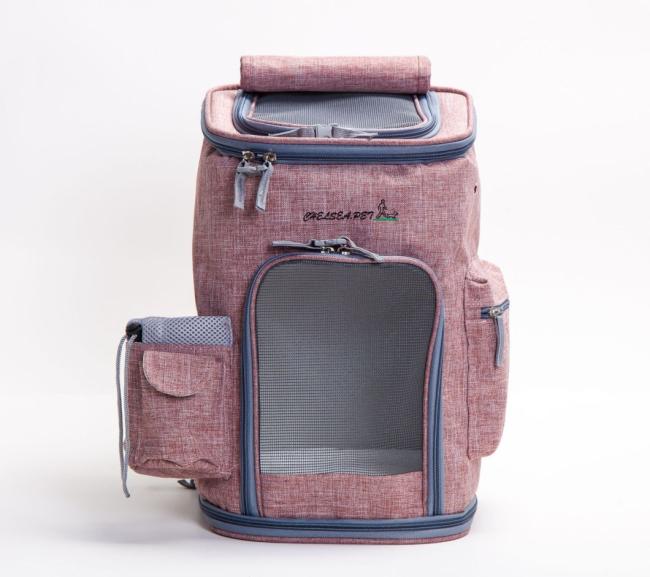 Nylon Mesh Outdoor Portable Dog Carriers Shoulder Pet Bags