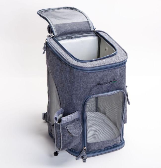 Nylon Mesh Outdoor Portable Dog Carriers Shoulder Pet Bags