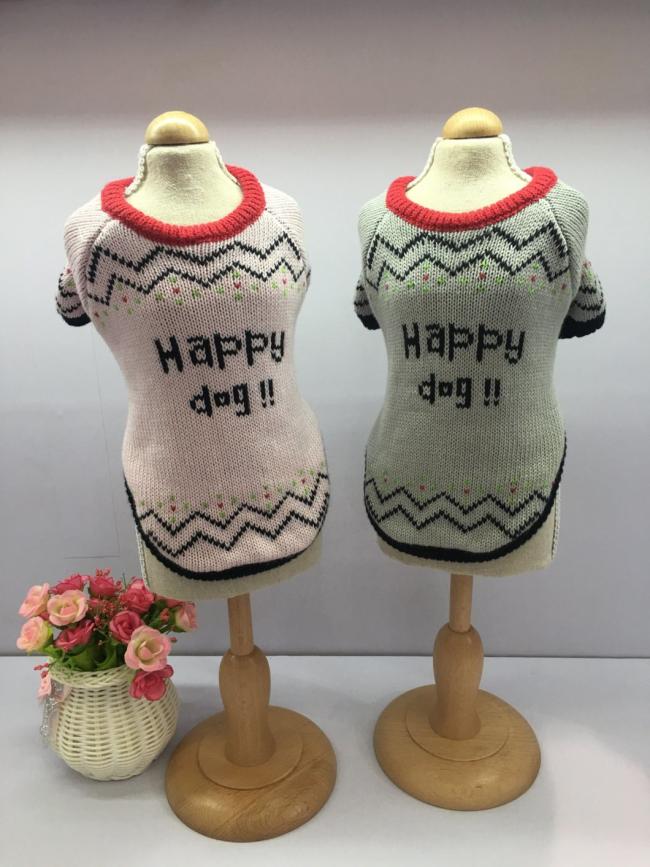 Design Cute Knitting Holiday Pet Clothing Christmas Dog Sweaters