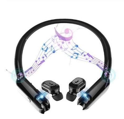China Os fones de ouvido de Tws Bluetooth ostentam os fones de ouvido sem fio de alta fidelidade propalam o cancelamento dos auriculares do jogo (que incluem o rádio portátil do pescoço) à venda