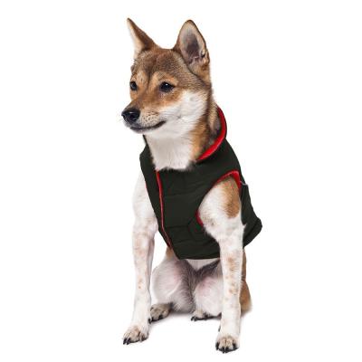 Chine Veste chaude de chien de temps froid d'habillement de chien de manteau d'hiver de gilet de chien à vendre