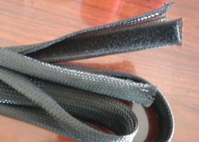 China Manga extensible del cable del velcro, abrigo colorido del alambre del velcro para el arnés de cable en venta