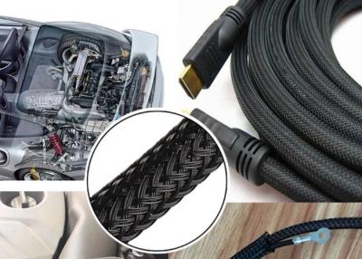 China Electrical Braided Sleeving USB Cable Harness , Braided Sleeving Flame Proof for sale