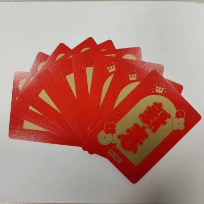 China Tarjeta de juego a prueba de agua con caja delantera y trasera Impresión de logotipo personalizado de póquer Juego de cartas de mesa para vacaciones en venta