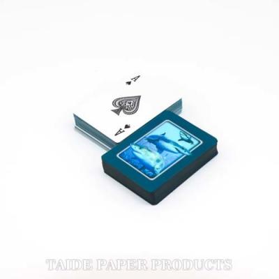 China 3ds divertido de encargo que imprime naipes plásticos multi de las tarjetas de juego 0.3m m en venta