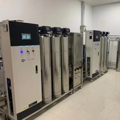 China 1 pppb a 3 pppb Sistemas de agua ultrapura Sistema de tratamiento de agua por ósmosis inversa en venta