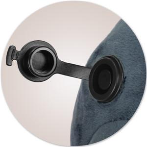 inflatable neck pillow