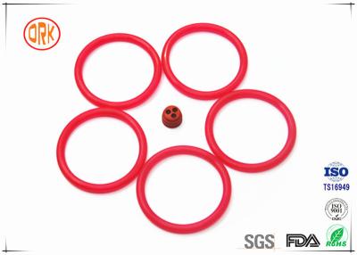 China Red Standard / Nonstandard NBR O Ring Water Resistance For Pump Seal for sale