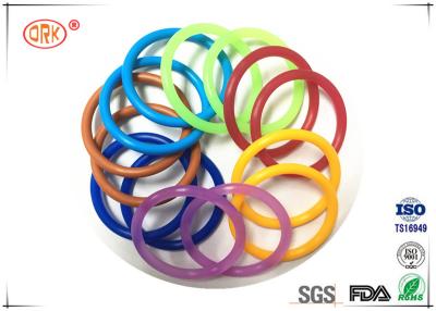Chine AS568 imperméabilisent le caoutchouc de joint circulaire de NBR, excellente étanchéité colorée d'air de joints circulaires à vendre