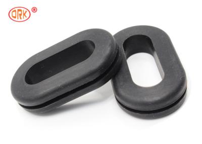 China 60 Shore A Square Rubber Grommet For Cable Protect for sale