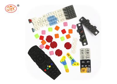 China Silicon Rubber Keypads / Rubber Button Contact TV Remote Control for sale