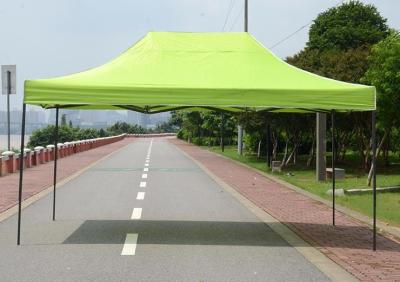 China Heavy Duty Gazebo Folding Tent With Iron Frame , Pop Up Beach Gazebo Tent  for sale