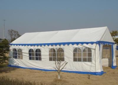 China Good Permeability Wedding Canopy Tent With 10 Pieces Arched Plastic Windows for sale