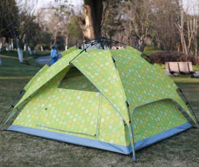 中国 携帯用屋外のキャンプ テントによっては/速く自動即刻の小屋浜のキャンプ テントが現れます 販売のため