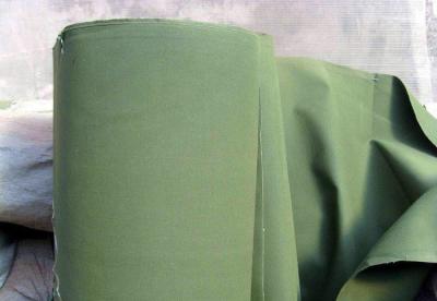 China Algodón ligero encerado prenda impermeable 100% de la tela de la lona de la tienda 300GSM-800GSM en venta
